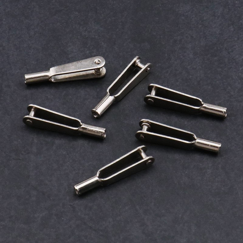 20pcs Mini Snap Links M3 Thread Clip Self-Locking Metal Clevis