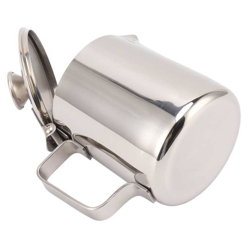 Stainless Steel Milk Frothing Pitcher Cappuccino Pitcher Coffee Foam Container
