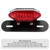 Universal Vintage Motorcycle LED Tail Light Turn Signal Lamp Taillight