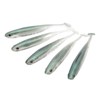 5Pcs Simulated Soft Fish Bait 3D Eyes Environmentally Friendly Silicone