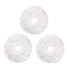 3 PCS Spin Mop Replacement Heads – Universal Microfiber Mop