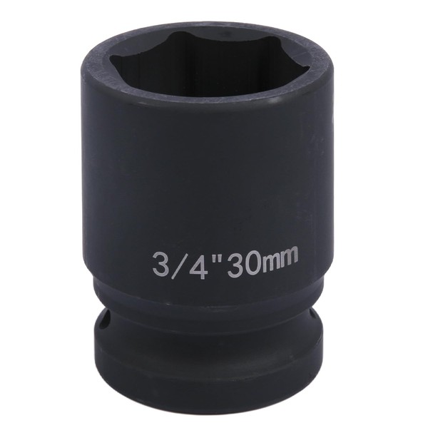 szkoo 3/4" Drive 30mm Impact Socket Chrome Molybdenum Steel 6