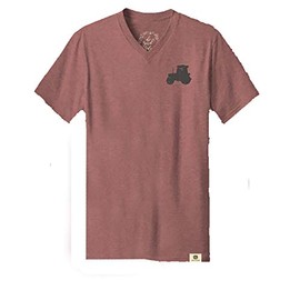 John Deere Do Good Today I was Normal Womens V-Neck - Black - Large