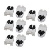 uxcell 10Pcs T5 Fluorescent Light Holder G5 Base Tombstone Lamp