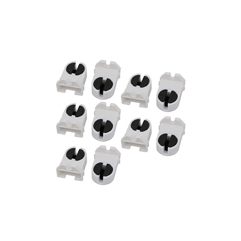 uxcell 10Pcs T5 Fluorescent Light Holder G5 Base Tombstone Lamp