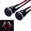 JIQI 2 x 12 mm Momentary Pressure Switch 12 V