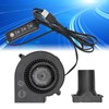 USB Blower Fan 3.8in, 3 Speed Mode, 5V, Brushless, 3800