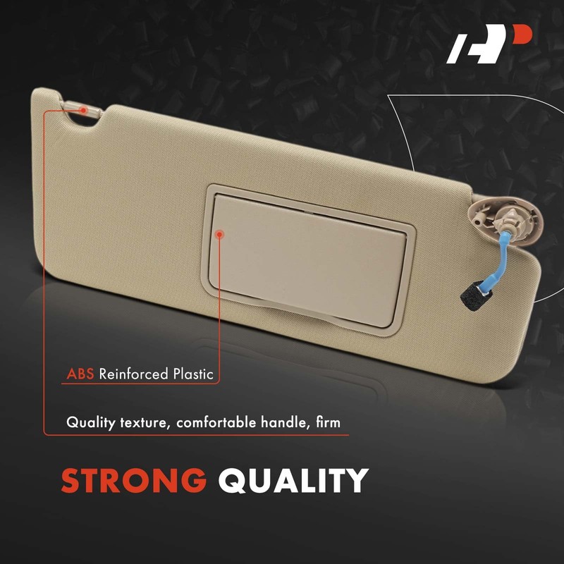 A-Premium Left & Right Sun Visor Assembly Compatible with Honda