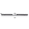 Split Wall Bracket Aluminum Alloy Strong and Durable Waterproof Bracket