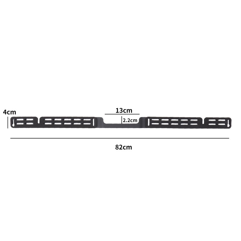 Split Wall Bracket Aluminum Alloy Strong and Durable Waterproof Bracket