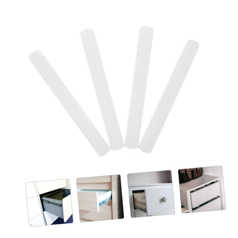 LALAFINA 4Pcs Slide Rails DIY Storage Box Accessories Durable for