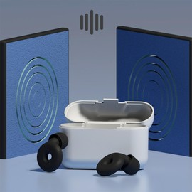 Noise Cancelling Earbuds for Sleeping, Earplugs for Sleep - High Fidelity Reusable and Washable Hearing Protection - Noise Cancelling Earbuds Sleep,Music,Work,Concerts,Parties, 33dB Noise Cancelling