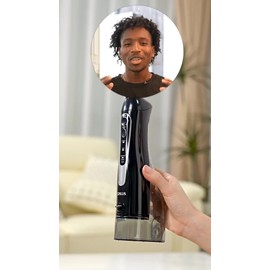 COSLUS Irrigador Bucal, Irrigador Dental Profesional con 5 Boquillas, 3 Modos, Tanque de Agua de 300 Ml, IPX7 Impermeable, Limpiador Bucal Recargable Portátil, Adecuado para Uso Doméstico y de Viaje