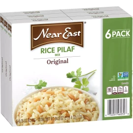 Near East 6 Packs Near East Rice Pilaf 6.9 oz. Box Quick Cooking Fast Spice Herbs Kosher