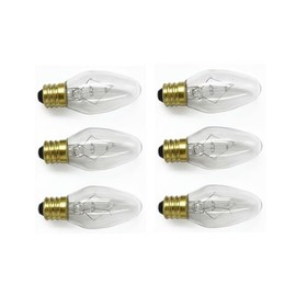 Sweet Online Deal Clear Night Light Bulbs - 6 PC