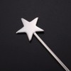10pcs Cocktail Picks Stick for Drinks Star Stainless Steel Cocktail