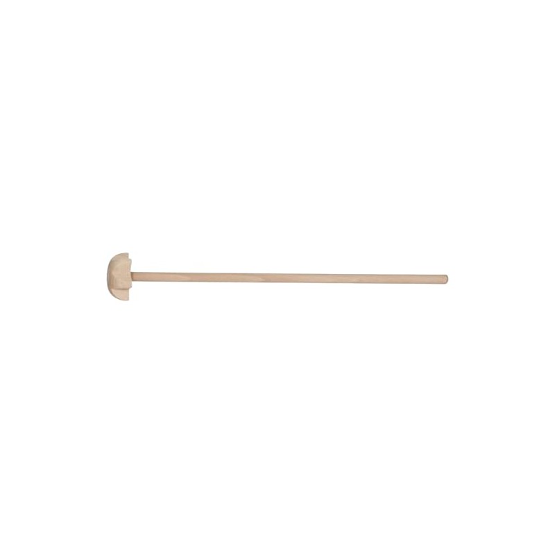 teemando® 2 x Beech Wood Whisks 25 x 4 cm