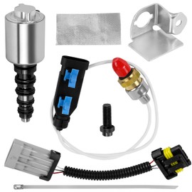 Turbo Charger Vane Position Sensor + VGT Solenoid, Fits for 2004.5-2016 Chevy GMC Silverado Savana Sierra 2500 3500 HD, Fits for Duramax LLY,LBZ,LMM & LML 6.6L Diesel, Replace 12643471