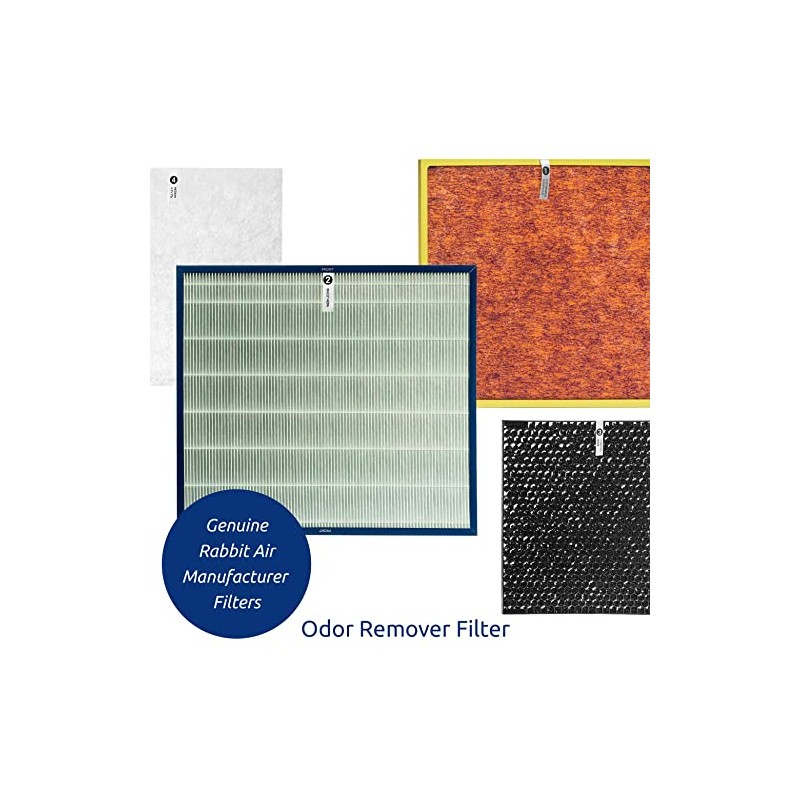Rabbit Air, A3 Air Purifier Filter Replacement for Model SPA-1000N