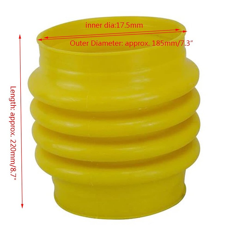 ZBXGJKSY Jumping Jack Compactor, 220mm/8.7" Bellows Boot Jumping Jack Bellows