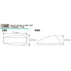 Kitaco 831-0000200 Multi-Turn Signal Set (Rhombus Type/Left and Right 1