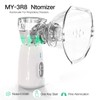 Aljubeiha Personal Cool Mist Steam Inhaler, Portable Atomizer Hydrating Mist,