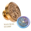 IWOWHERO DIY Crafts Bee Pattern Wax Seal Stamp Head Durable