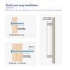 25 Pack Cabinet Handles with 5 Inch (128mm) Hole Center