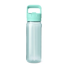 YETI Yonder 750 ml/25 oz Water Bottle with Yonder Straw Cap, Seafoam