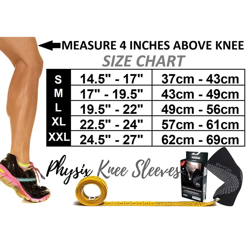 Physix Gear Knee Support Brace - Premium Recovery & Compression
