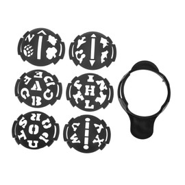 TOVINANNA Golfing Ball Markers 1 Set Line Drawing Tools Magnetic Golf Markers Golfing Lines Drawer Golf Accessories Set