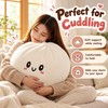 Dumpling Plush Pillow for Hugging & Decor – Soft Stuffed