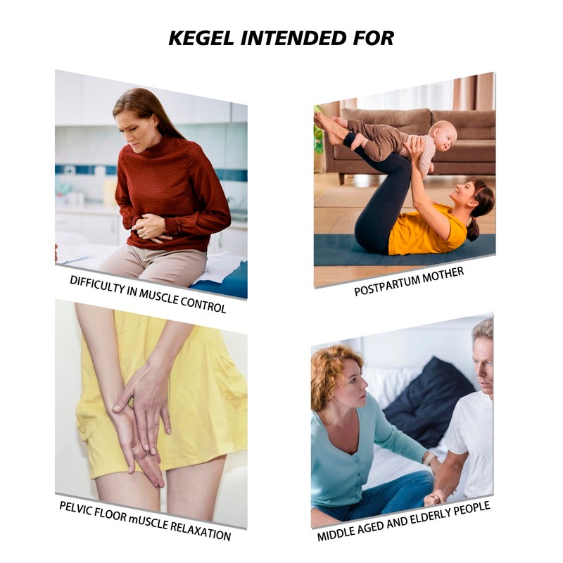 EWEMDAI Kegel Exerciser for Tightening&Strengthening Muscle Control Training, Suitable for
