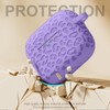 DGege Fashion Engraving Leopard Case Compatible for Airpods Pro 2