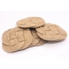 Roorkee Instruments India Jute Rope Coaster Set of Four-Nautical Gift-Beach