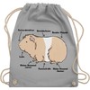 Shirtracer - Gym Bag Backpack - Animals Guinea Pig Rabbit