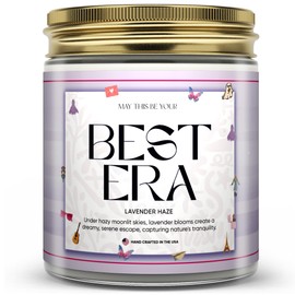 Taylor Inspired Best Era Candle - Long Lasting Soy Wax Candle Gift Set for Taylor Fans - Luxury Scented Candles for Taylor Parties, Home, Birthday Candle - 5 Fragrances (8oz)