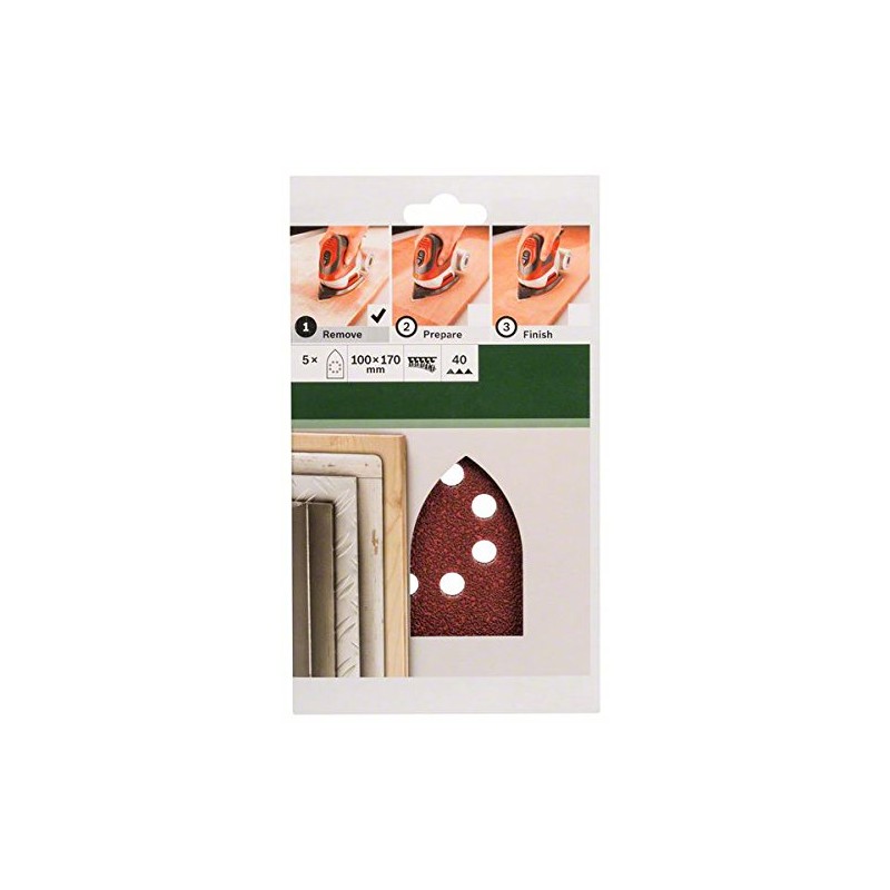 Bosch 2609256A78 Sanding Sheets for Multi-Purpose Sanders 100 x 170