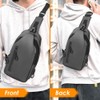 AUTOWT Sling Bag for Men – Anti-theft Crossbody Shoulder Bag