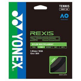 YONEX REXIS Speed 130 White, 12M Set, 16, 1.30mm (RTGS130)