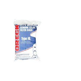 Oreck Odor Fighting Vacuum Bags for Edge Series 8 Pack
