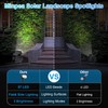 Solar Spot Lights Outdoor, [57 LED/6 Pack] Solar Lights Outdoor