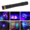 UV Flashlight 365nm Pen Clip Aluminium Alloy Button Control Multi