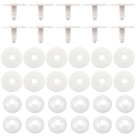 TOAOB 20 Set 50mm Doll Joints Limbs and Arms Connectors for Amigurumis Crochet Stuffed Animals