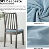 SONNACH Chair Seat Covers - Soft Velvet Slipcovers for Dining