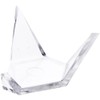 Plymor Clear Acrylic Display Stand Holder for Geode, Mineral or