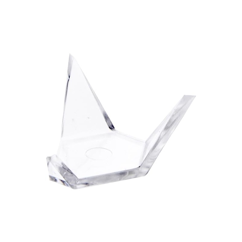 Plymor Clear Acrylic Display Stand Holder for Geode, Mineral or
