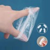 100 fundas desechables para los oídos para la ducha, impermeables,