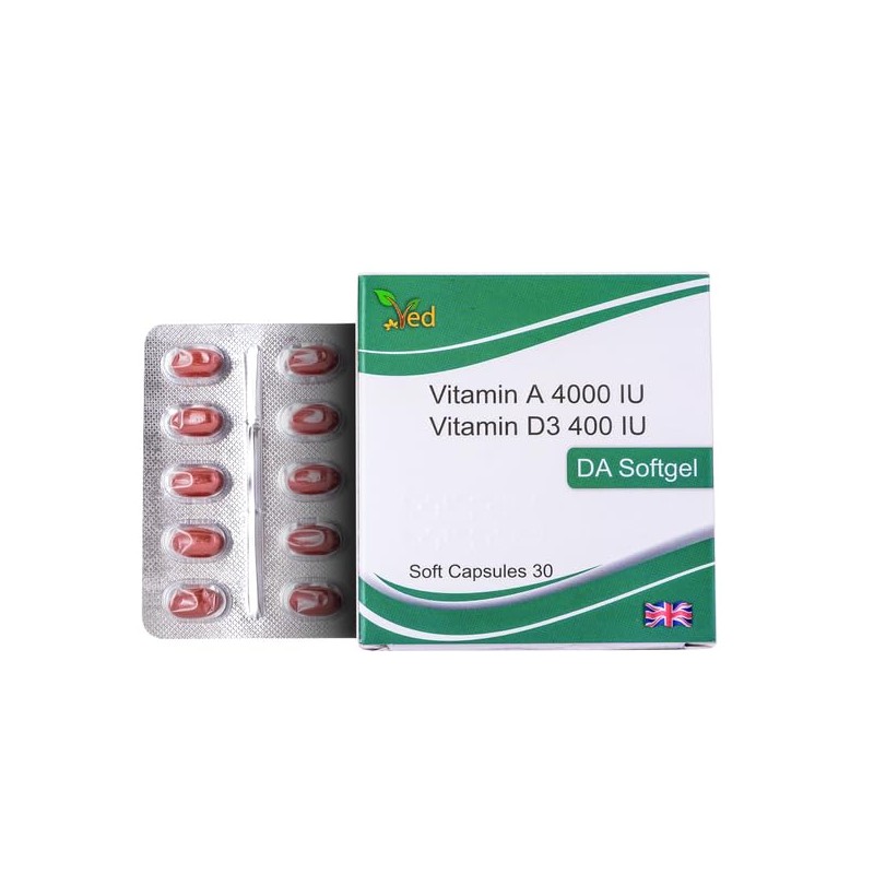 Ved Vitamin A & D3 SOFTGEL Capsule (15X2)