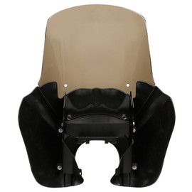 TCT-MT Front Fairing w/ 15'' Windshield Windscreen Fit for Harley Dyna Fat Bob FXDF T-Sport